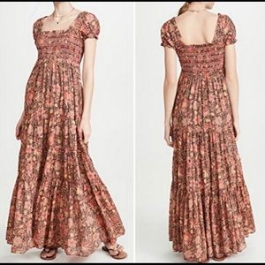 Free People Getaway Maxi Dress in Floral-  Large